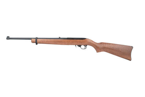 Ruger 10-22 rimfire rifle comes with a 10 round rotary magazine